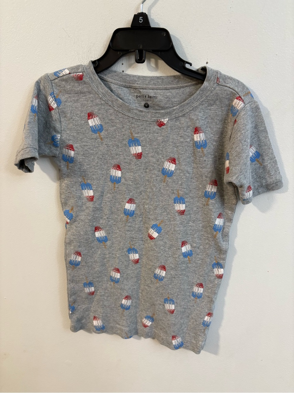 petit lem Kids' Gray Popsicle Print T-Shirt 6 years